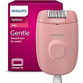 Philips Epilator Series 2000, Corded Epilator for Legs and Body, Hair Removal Device for Women, Model BRE227/00