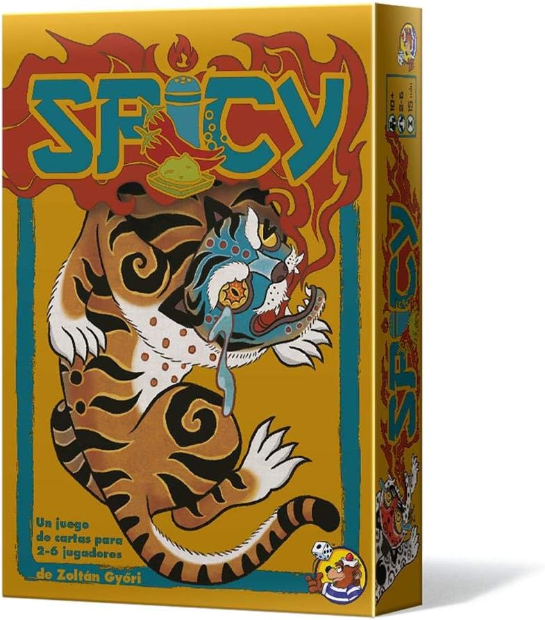 HeidelBÄR Games Spicy Card Game, The Spiciest Lantern Set, Castilian language, 2-6 Players, Ages 10+, Multicoloured