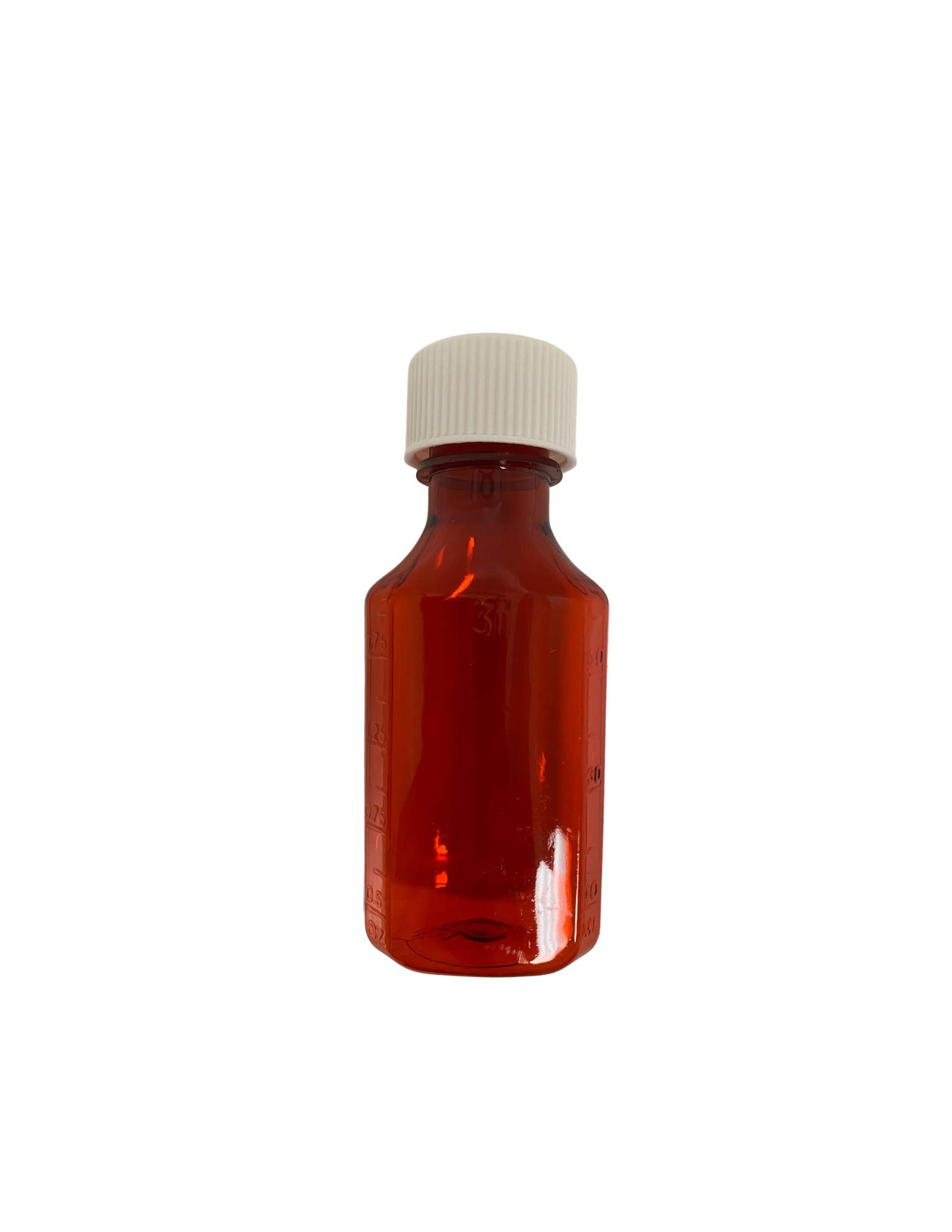 2oz Amber Oval Pharmacy Liquid Medicine Bottle, 200 pcs/case