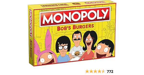 Usaopoly Bob S Burgers Edition Monopoly Board Game Game Amazon Sg Toys