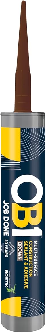 OB1 Brown Multi-Surface Sealant & Adhesive Hybrid Polymer 290ml