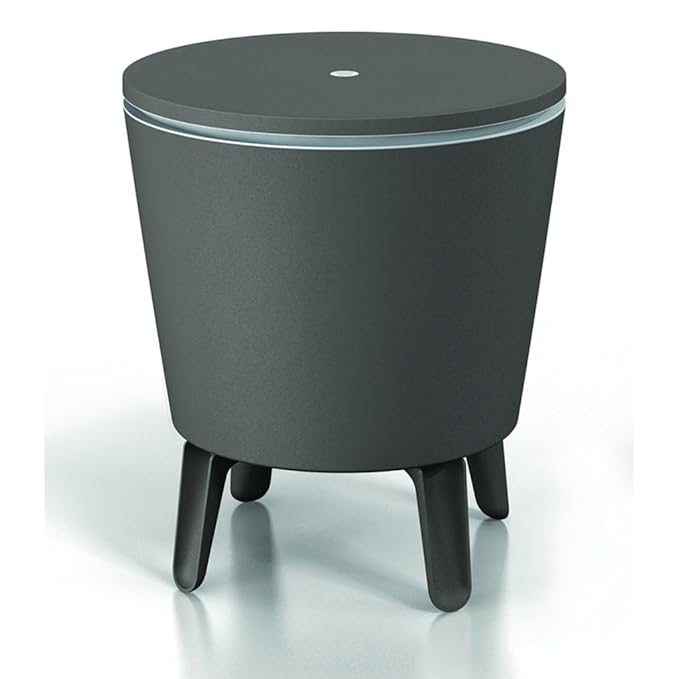 Anself Polirratán Cool Bar de café y Lounge mesa fiesta Mesa con ...