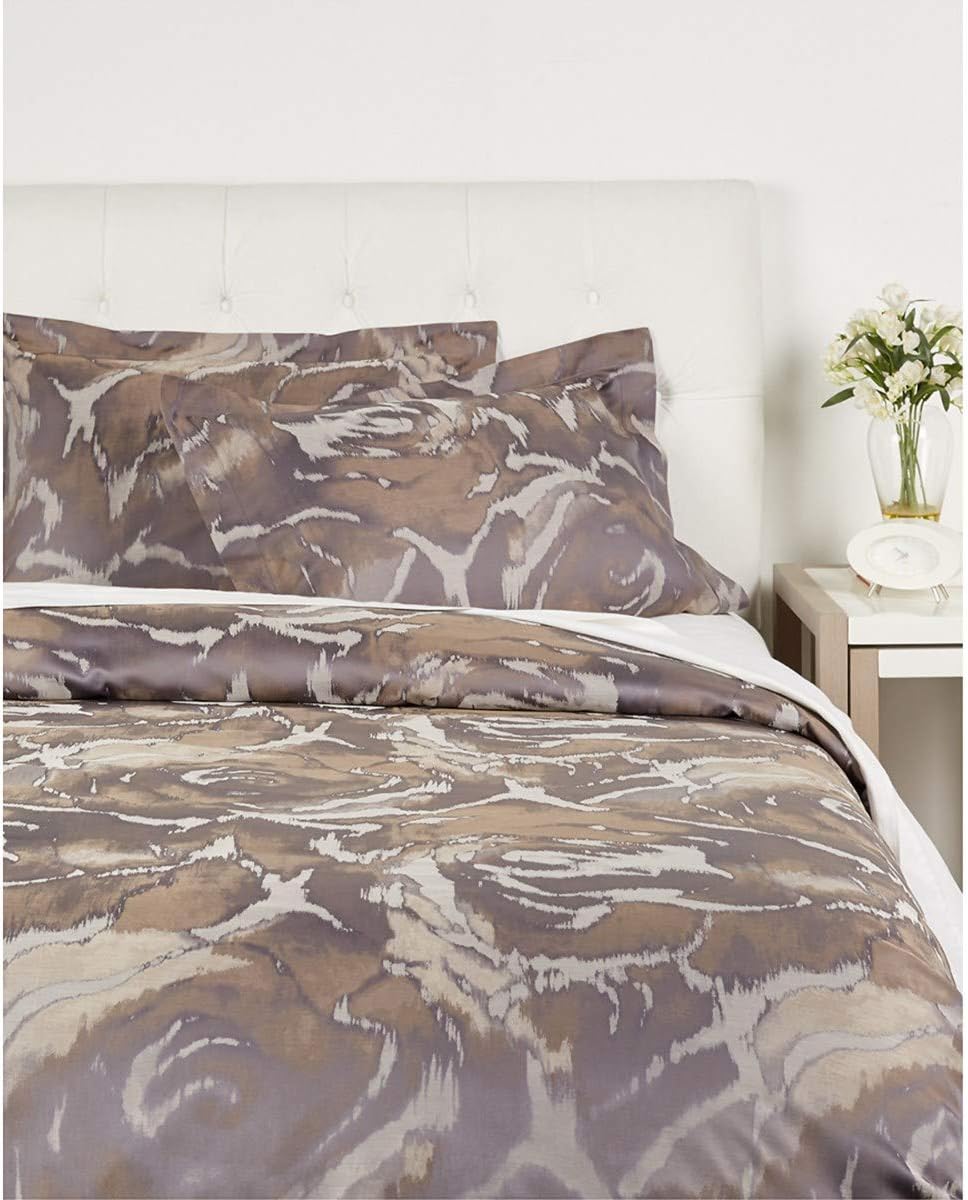 Amazon Com Sferra Roseto King Duvet Cover 106x92 Sand Home