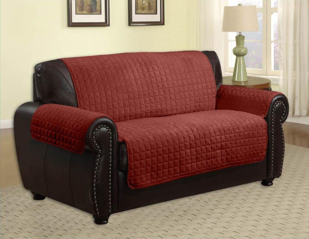 Amazon Com Quilted Microfiber Pet Dog Couch Sofa Furniture