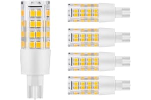 SYXKJ 12 Volt 921 Wedge Replacement LED Bulb, T10 12V Interior Lighting RV Light Bulbs for Trailer Motorhome 5th Wheel, 400LM Marine Boat Dome Light Replacement(5Pack, 3000K Warm/Soft White)