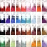 144 Pcs Bookmark Tassels for Crafts Keychain