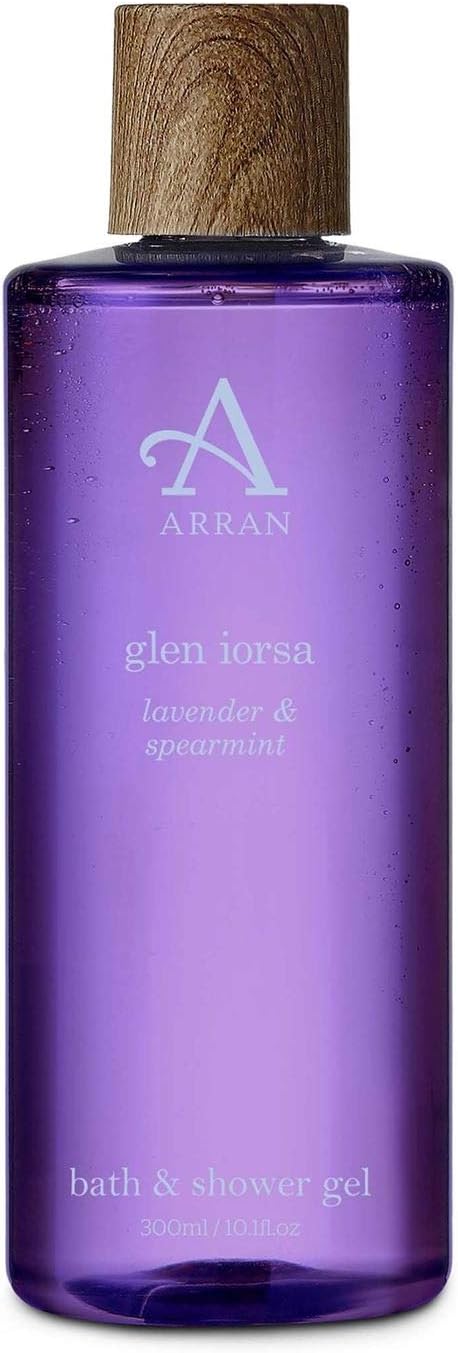 Arran Sense of ScotlandIorsa Body Wash (300ml) with Calming Geranium, Sage, and Spearmint for Gentle Cleansing and Hydrated Skin