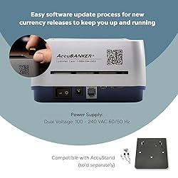 AccuBANKER D470 Quadscan 4-Way Orientation