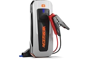YESPER FASTⅡ Battery Jump Starter - 2160A Car Battery Booster Pack for Vehicles(up to 9.0L Gas/7L Diesel Engines)12V Auto Battery Charger Jumper Starter, Portable Lithium Jump Box with LED &USB QC3.0