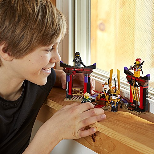61QPoITjXPL - LEGO NINJAGO Masters of Spinjitzu: Throne Room Showdown 70651 Building Kit (221 Piece)