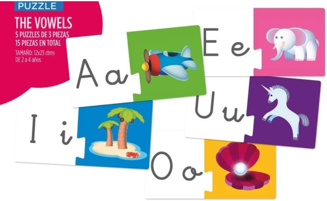Set 5 Puzzles 3 Pieces Vocal + Application Apps