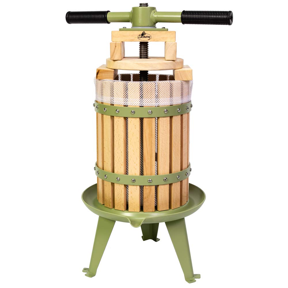 Easy PressTM Apple Press for Fruit Cider Berry Wine Extra 3x Press