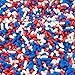 Red White And Blue Edible Jimmies - 4 ounces