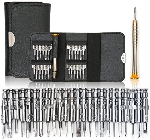 YINGNEW 25in1 Tool Set Precision Torx Screwdriver S2 Steel Alloy Repair Tool Set for Cellphone Cell Phone
