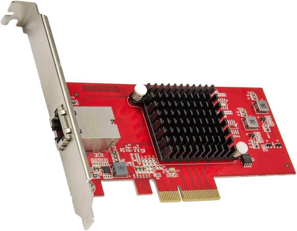 Syba 1 Port 10 Gigabit Network Card PCIe X4 10GB 10GBASET