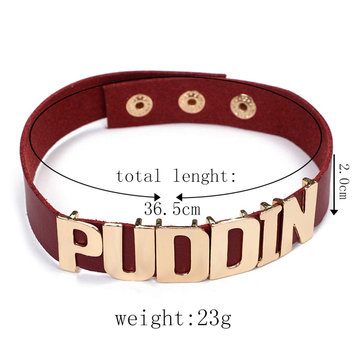 puddin dog collar