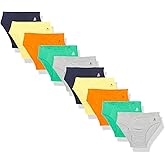 Beverly Hills Polo Club Men's 10 Pack Low Rise Brief Underwear