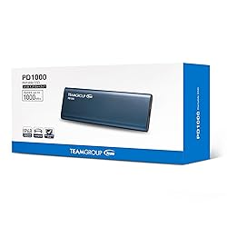 TEAMGROUP PD1000 1TB Aluminum Portable External