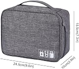 HCFGS Travel Cable Organizer Bag Electronics Accessories Universal Gadget Carry view 6