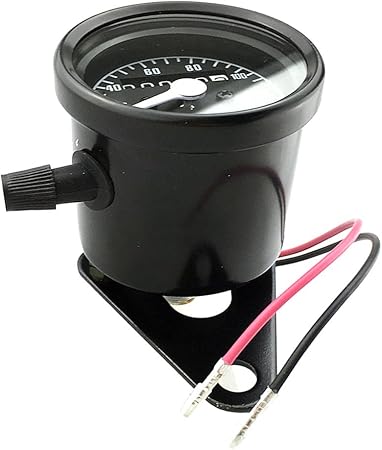 Amazon ノーブランド 品 オートバイ ノーターバイク 液晶 デジタル デュアル スピードメーター 走行 距離計 スピードメーター 車 バイク