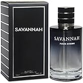 TWISHA Savannah Cologne for Men Natural Spray Perfume Classic Scent Eau De Toilette for Daily Use 3.4 Fluid Ounce