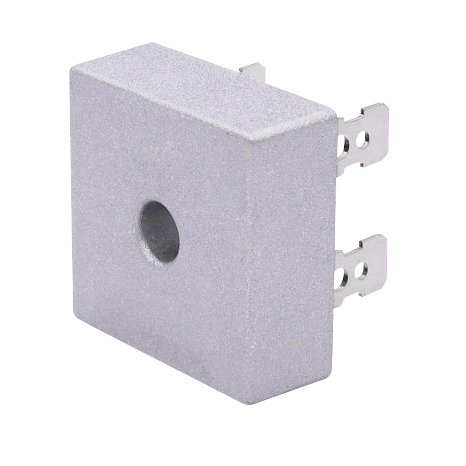 Taiss / 4Pcs KBPC2504 Bridge Rectifier 400V 25A AC to DC Full Wave