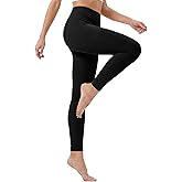 +MD 140D Light Compression Pantyhose for Women, 15-20mmHg Graduated Compression Tights, Footless Leggings for Leg Support