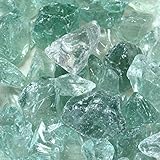 Koyal Wholesale Centerpiece Vase Filler Beach Decor Sea Glass, 1.5-Pound, Turquoise Blue/Aqua