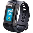 Digimon Vital Bracelet | Interactive Fitness Tracker with Step Counter, Heart Rate Monitor, Digital Watch and Virtual Pet | Train Your Digimon and Battle Your Friends | Colour Black (Free APP)