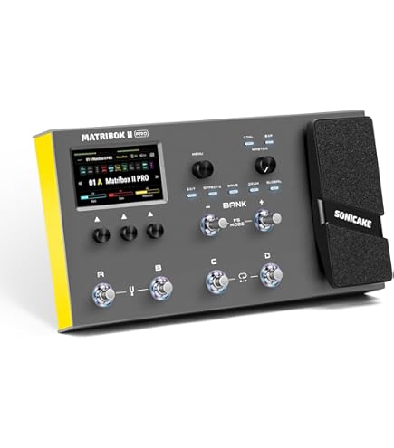 Amazon.com: SONICAKE Multi Effects Processor - Matribox II & Dual