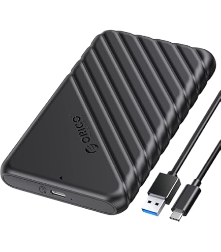 Amazon.com: Transcend 2.5” SATA III SSD/HDD Enclosure, Rubber Case