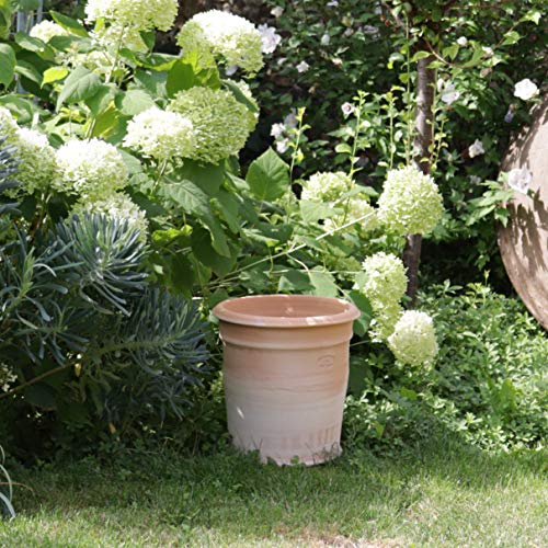 Kreta Keramik frostfester handgefertigter Terracotta Blumentopf, Pflanzkübel, Pflanzgefäß zum Bepflanzen für den Innen… – Bild 3