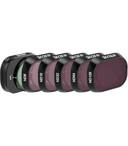 Freewell ND-filter 4-pack voor DJI O4 Air Unit Pro - ND8, ND16, ND32