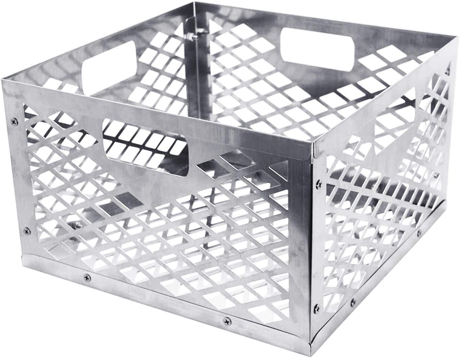 JT2D-Oklahoma Joe’s Charcoal Basket - Stainless Steel Firebox Basket for Smoker, BBQ Accessory
