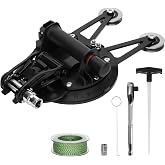 Auto Windshield Glass Removal Tool Kit with 200mm Heavy-Duty Suction Cup, Self-Locking System, Reinforced Cutting Wire, Windshield Cut-Out Tool &amp; Accessories for Fast, Safe Glass Removal