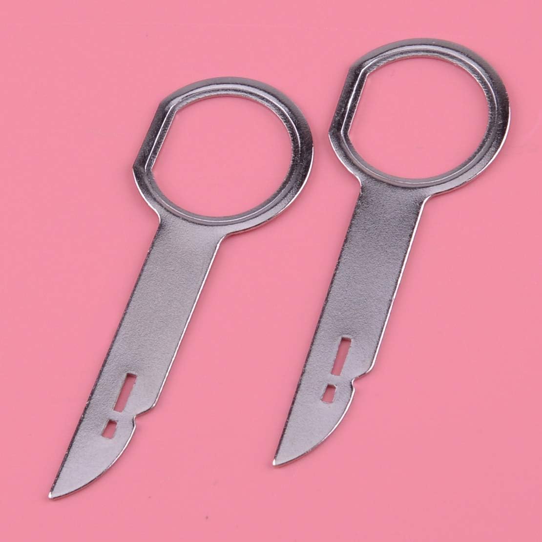 StoreNO12345-2Pcs Car Radio Stereo Disassembly Remove Removal Tool Keys For Ford For Mercedes Benz W220 W215 Odometer Cluster S500 Cl500