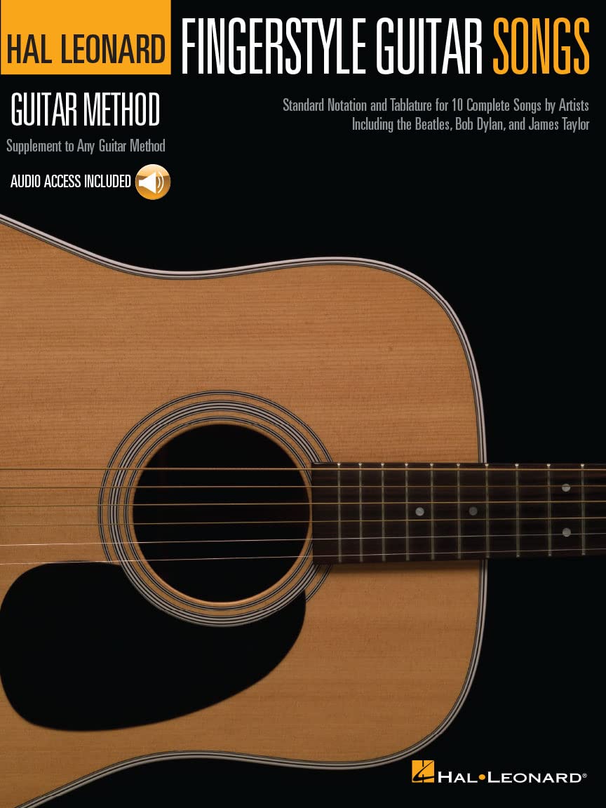 Hal Leonard Guitar Method: Fingerstyle Guitar Songs (Hal Leonard Guitar Method (Songbooks)) (Includes Online Access Code)