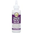 Aleene's Clear Gel Tacky Glue 4oz