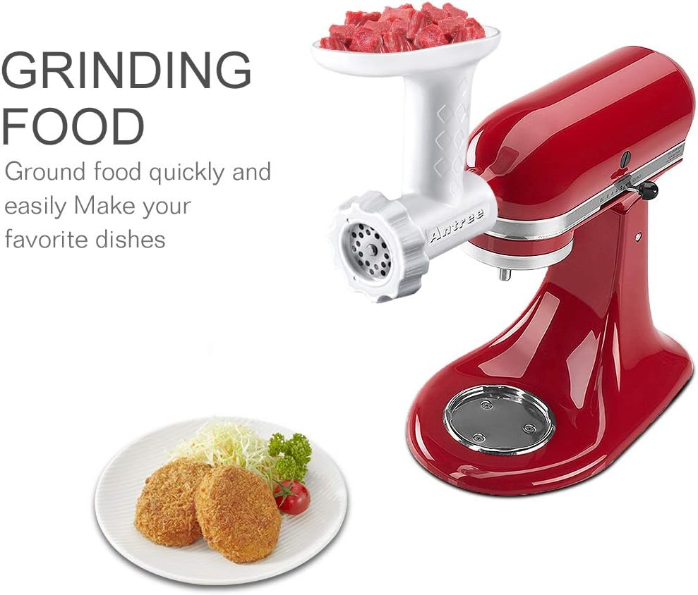Food Meat Grinder Attachments for KitchenAid Stand Mixers Durable Meat Grinder - Image 4