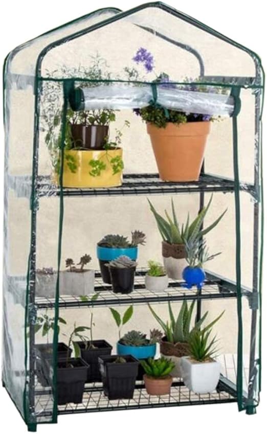 YXX Mini Plants Greenhouse, Portable Walkin Greenhouses