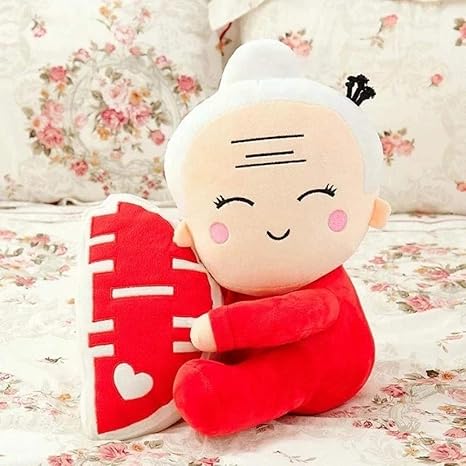 Amazon Co Jp かわいいぬいぐるみ愛カップル人形夫と妻が一緒に年をとる柔らかいぬいぐるみウェディングギフト誕生日プレゼント45cm 1pc ホーム キッチン