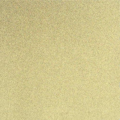 10 Pcs 300gsm Sparkling Glitter Cardstock Scrapbooking Craft Paper for Christmas DIY Decoration, Wedding, Birthday, Monograms 12" by 12" (Champagne)