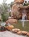 OUSI Solar Water Pump for Pond Solar Water Fountain Pump Solar for Fountain Solar Fountain Pump Kit Outdoor Floating Fountain Pond with Spraying Nozzle for Pond Fountains Ponds Waterfalls (Black 2)