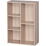 アイリスオーヤマ カラーボックス 2・3段 幅60×奥行29×高さ88cm ナチュラル CX-23C