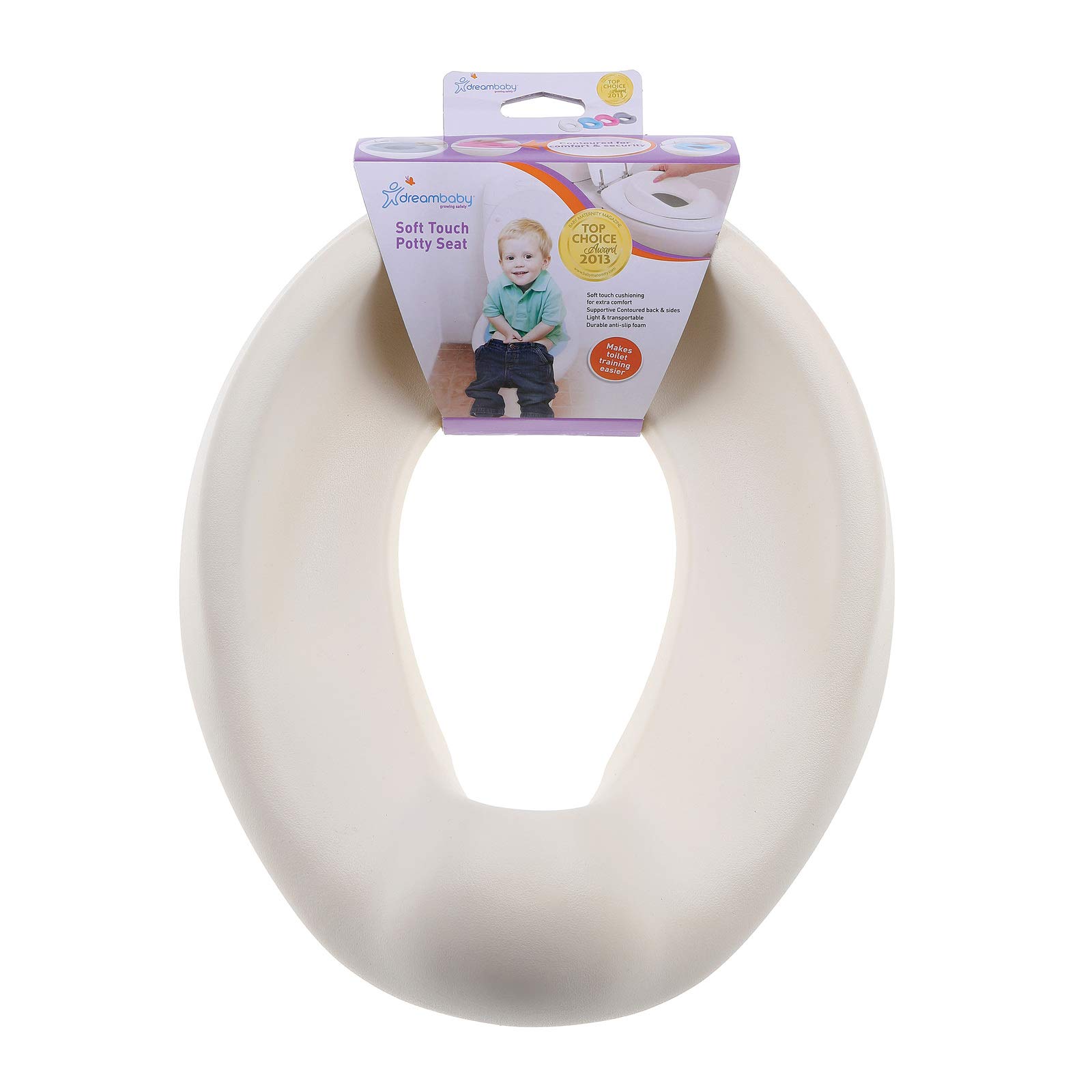 Dreambaby F677 Comfy Contoured Potty Seat (White)
