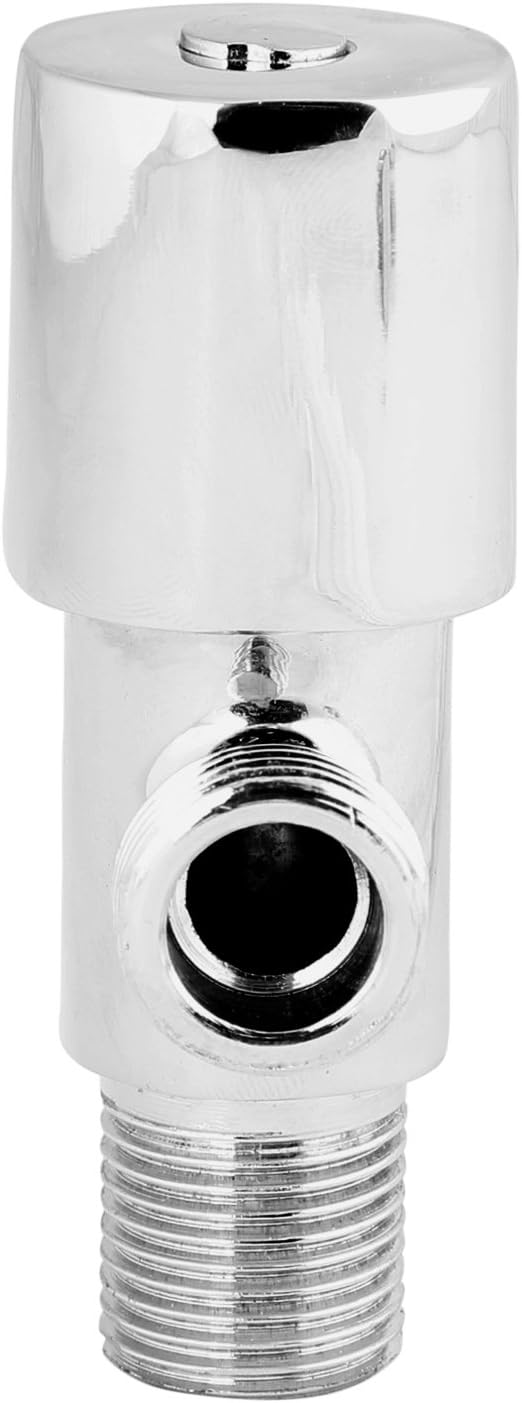 Ocko 14 Steel Angle Valve (Silver)
