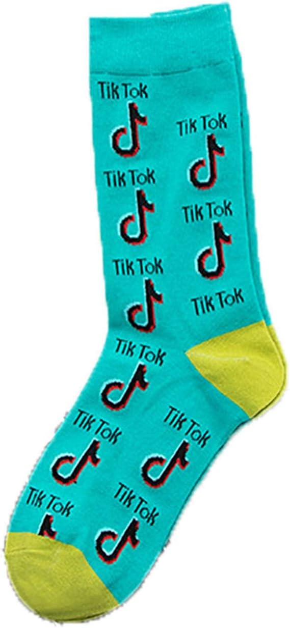 Bestomrogh Tik Tok Socks Athletic Cushioned Crew Socks Theme Party