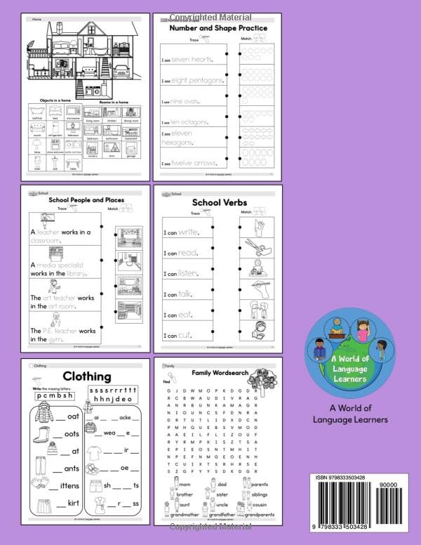 ESL Vocabulary Workbook: Newcomer Basic English (Newcomer ESL Workbooks) ESL Vocabulary Workbook: Newcomer Basic English (Newcomer ESL Workbooks) Paperback