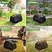 Tvird Lawn Mower Cover,Upgrade Heavy Duty 420D Waterproof Riding Lawn Mower Cover | Features Double Stitched Seams & Interior Waterproof&UV Protection Coating | for Up to 54'' Decks(L72 xW55 xH47)