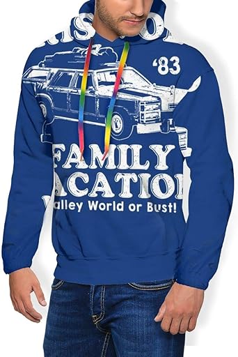 National Lampoon Inspired Griswold Family Vacation Men's Fashion Sweatshirt Hoodie Hooded 